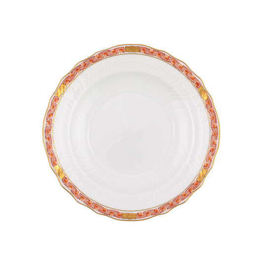 Herend Chinese Bouquet Garland Rust Salad Plate | 7.5in