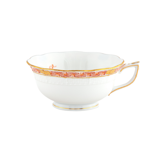 Herend Chinese Bouquet Garland Rust Tea Cup | 8oz