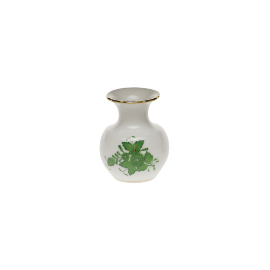 Herend Chinese Bouquet Green Bud Vase | 2.75in