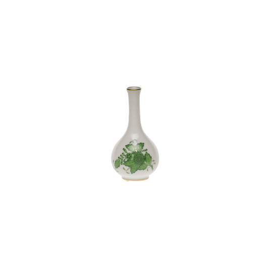 Herend Chinese Bouquet Green Bud Vase | 3.5in