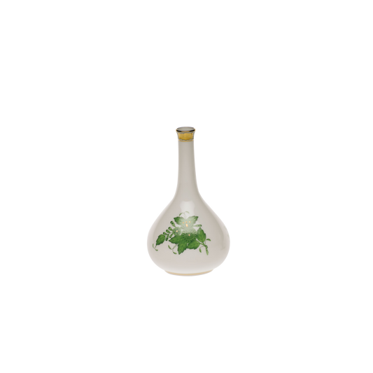 Herend Chinese Bouquet Green Bud Vase | 5.25in