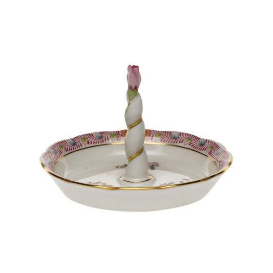 Herend Chinese Bouquet Multicolor Ring Holder | 4x2in