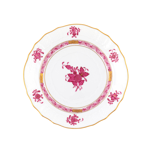Herend Chinese Bouquet Raspberry Bread + Butter Plate | 6in