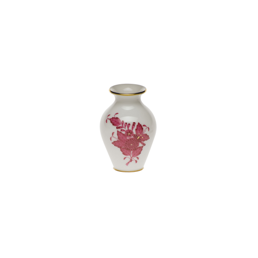 Herend Chinese Bouquet Raspberry Bud Vase | 2.5in