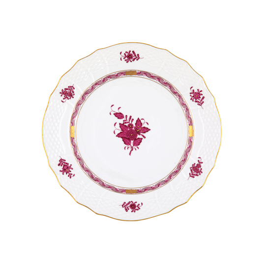 Herend Chinese Bouquet Raspberry Service Plate | 11in