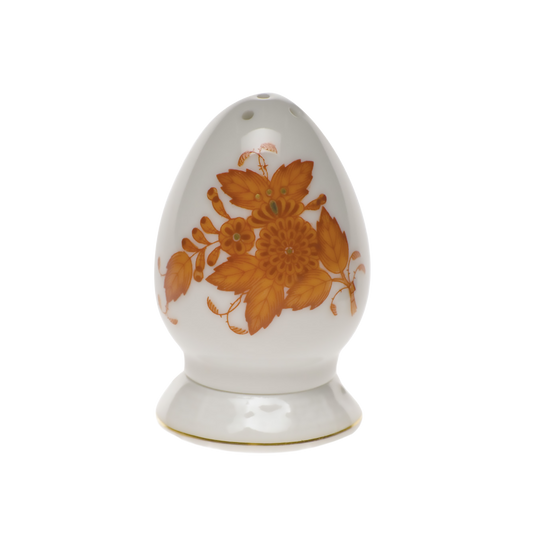 Herend Chinese Bouquet Rust Salt Shaker Multi Hole | 2.5in