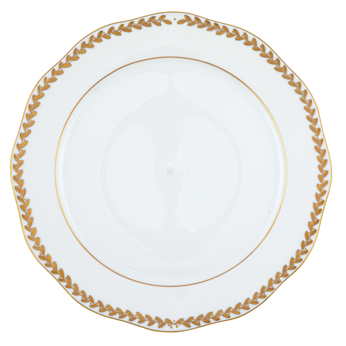 Herend Golden Laurel Charger | 12 in