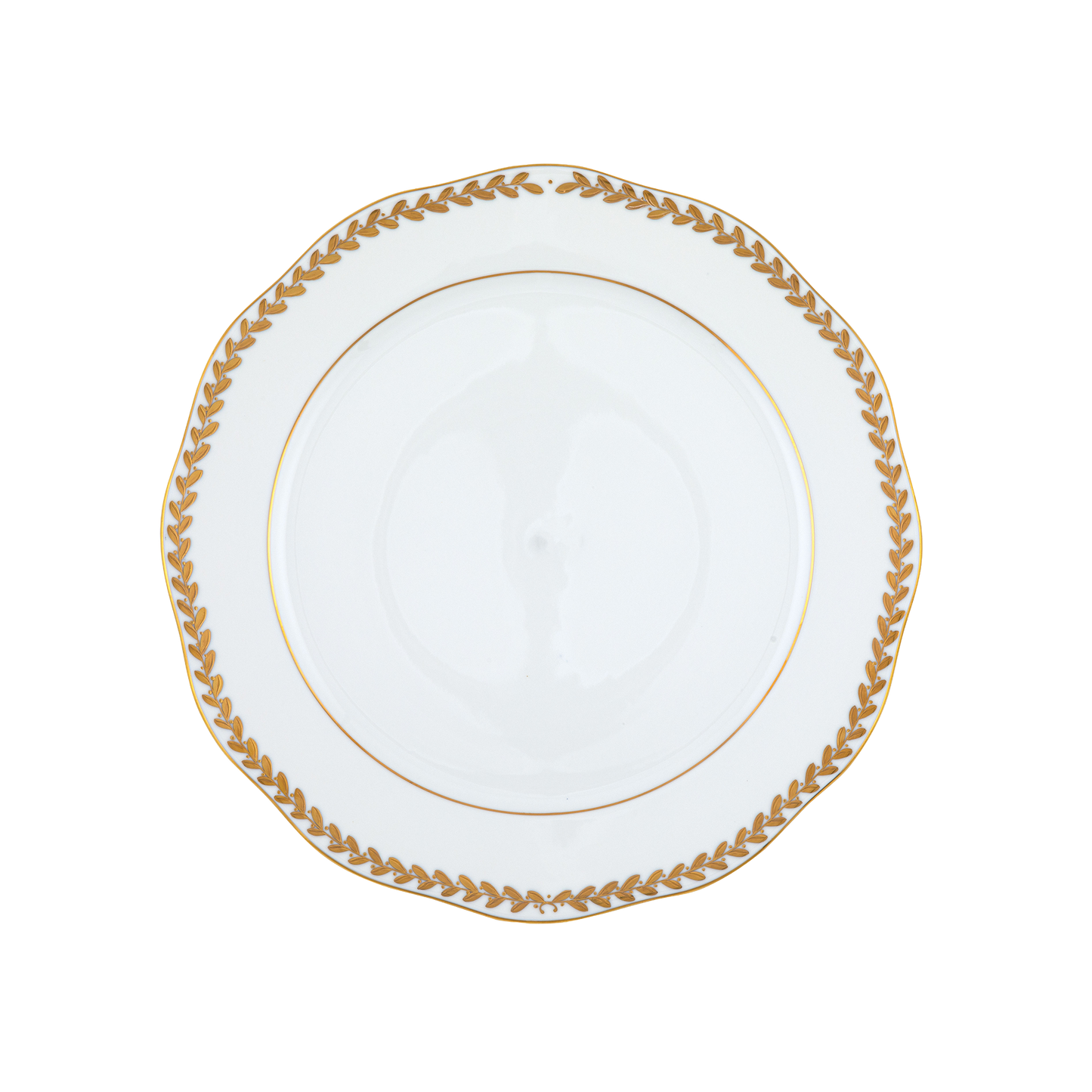 Herend Golden Laurel Charger | 12 in