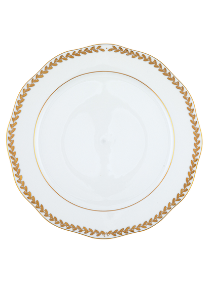 Herend Golden Laurel Dessert Plate | 9in