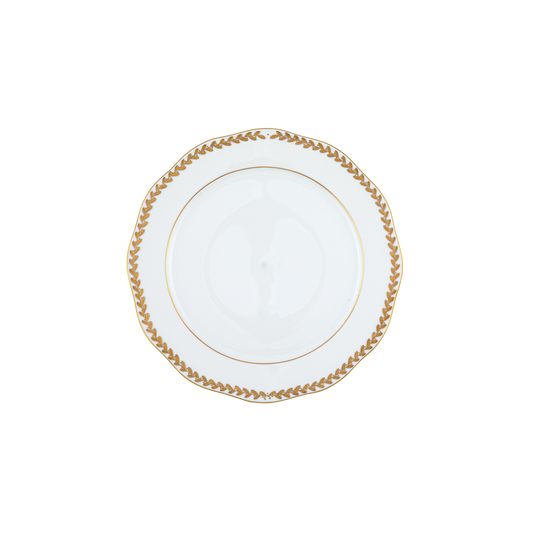 Herend Golden Laurel Dessert Plate | 9in