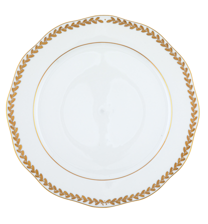 Herend Golden Laurel Service Plate | 11in