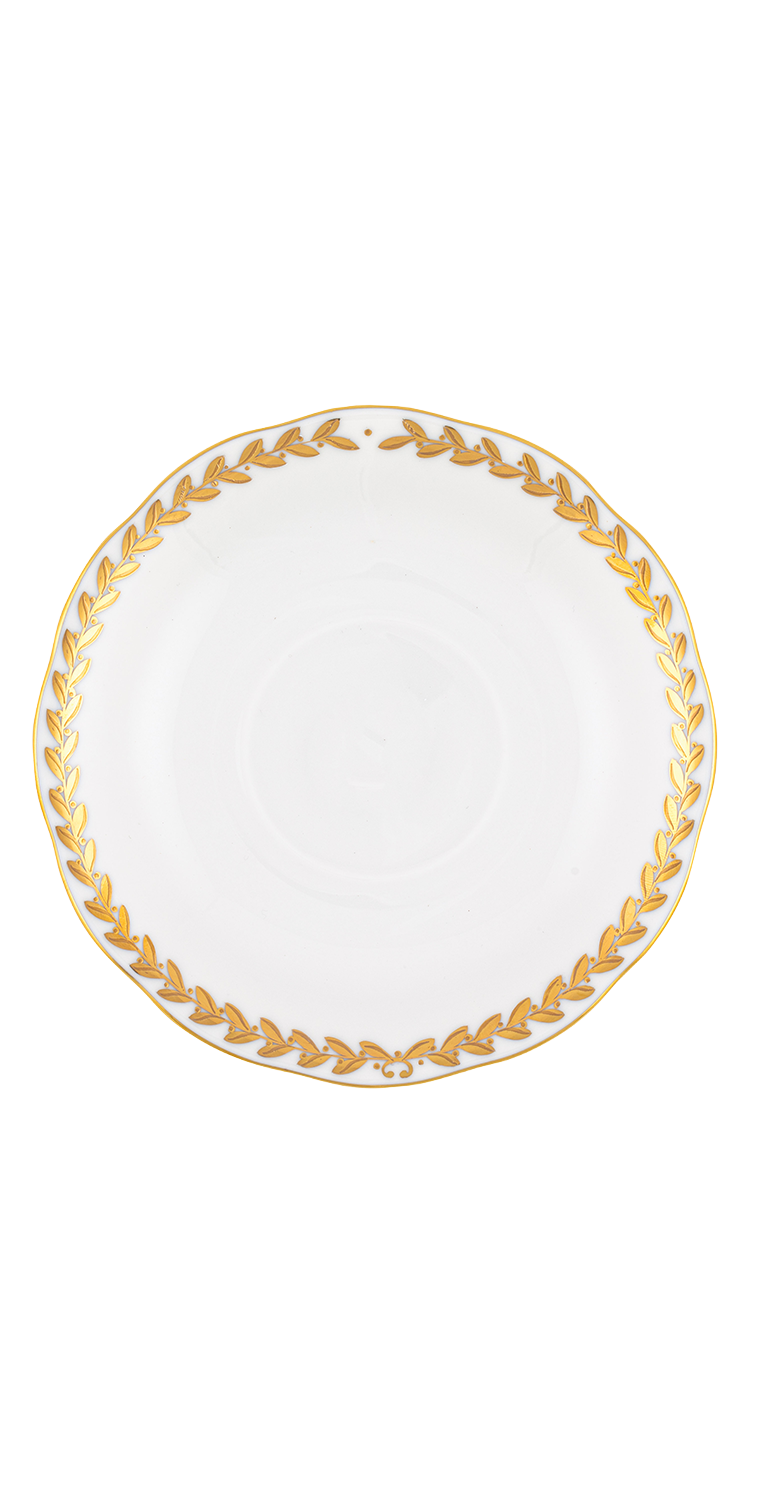 Herend Golden Laurel Tea Saucer | 6 in