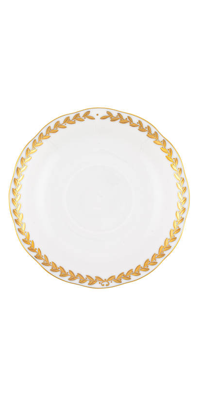 Herend Golden Laurel Tea Saucer | 6 in