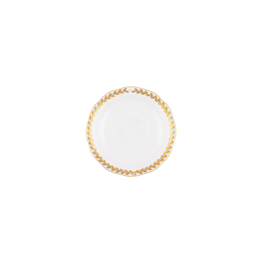 Herend Golden Laurel Tea Saucer | 6 in