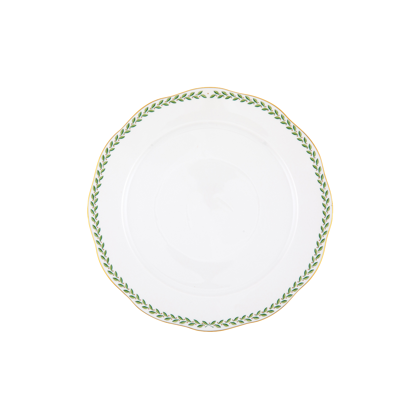 Herend Green Laurel Dinner Plate | 10.5in