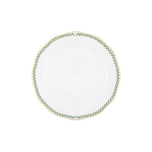 Herend Green Laurel Dinner Plate | 10.5in