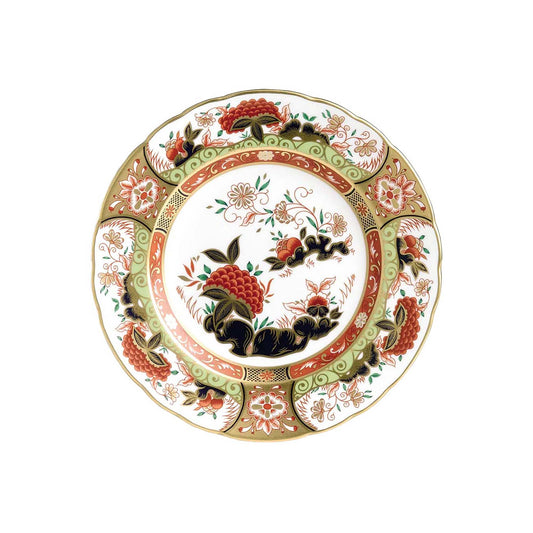 Royal Crown Derby Imari Accent Plates Golden Peony | 8in