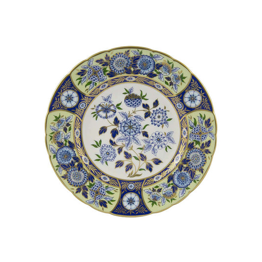Royal Crown Derby Imari Accent Plate | 8in Midori Meadow