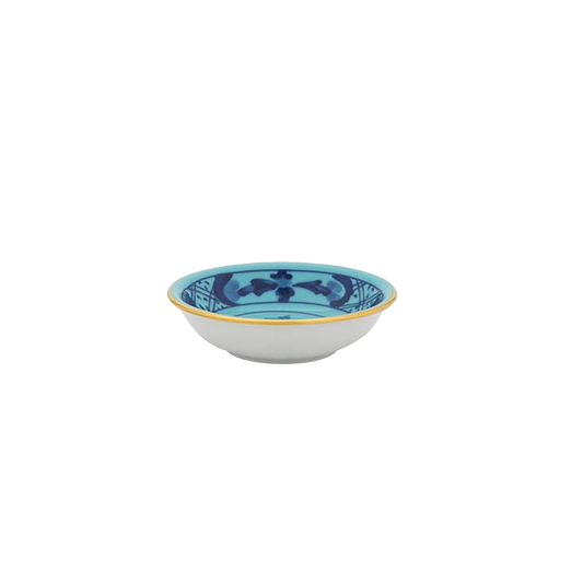 Ginori 1735 Oriente Italiano Iris Soy Sauce Dish | 0.75in