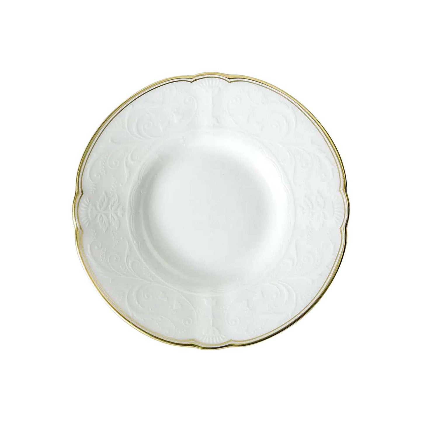 Royal Crown Derby Darley Abbey Pure Gold Coffee Saucer | 5in