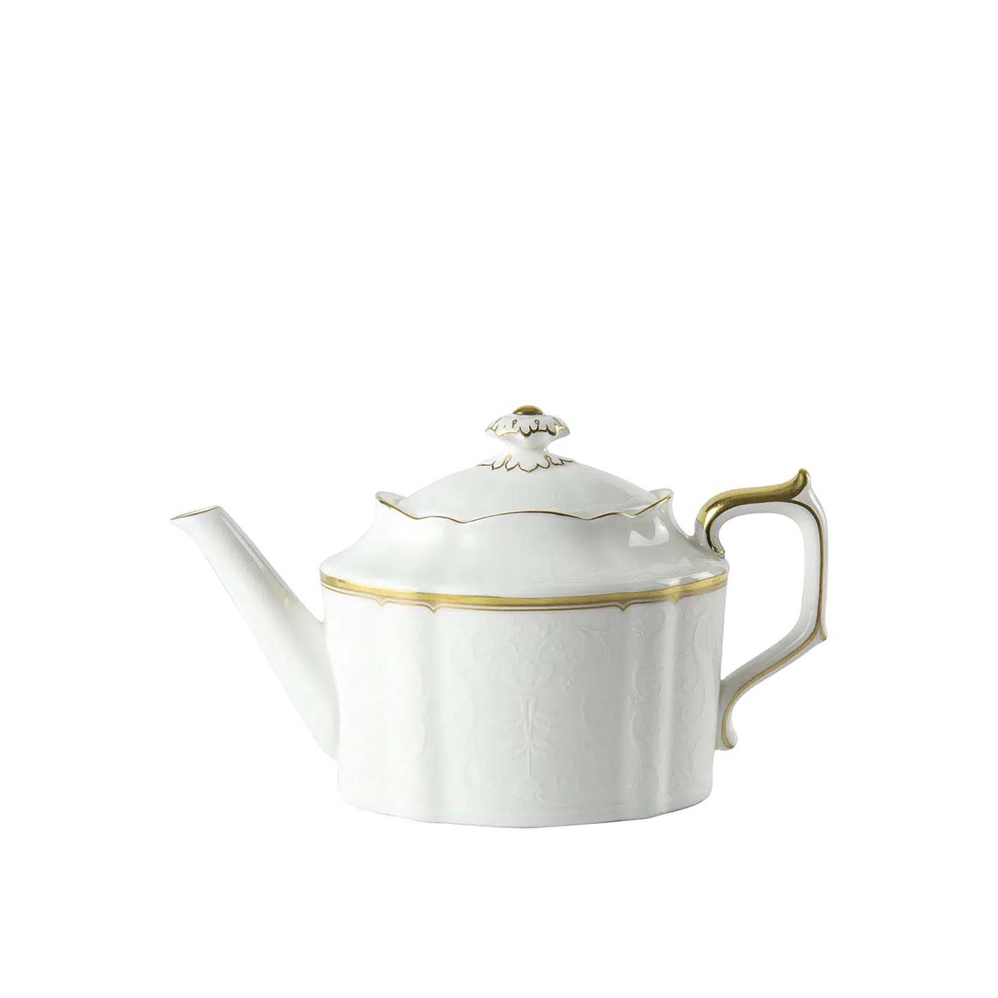 Royal Crown Derby Darley Abbey Pure Gold Small Teapot | 17oz