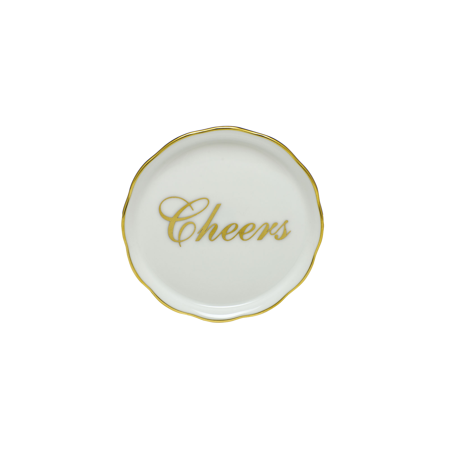 Herend Cheers Coaster | 4in