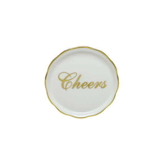 Herend Cheers Coaster | 4in