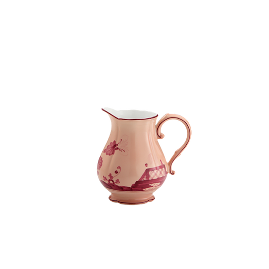 Ginori 1735 Oriente Italiano Vermiglio Milk Pitcher | 9.5oz