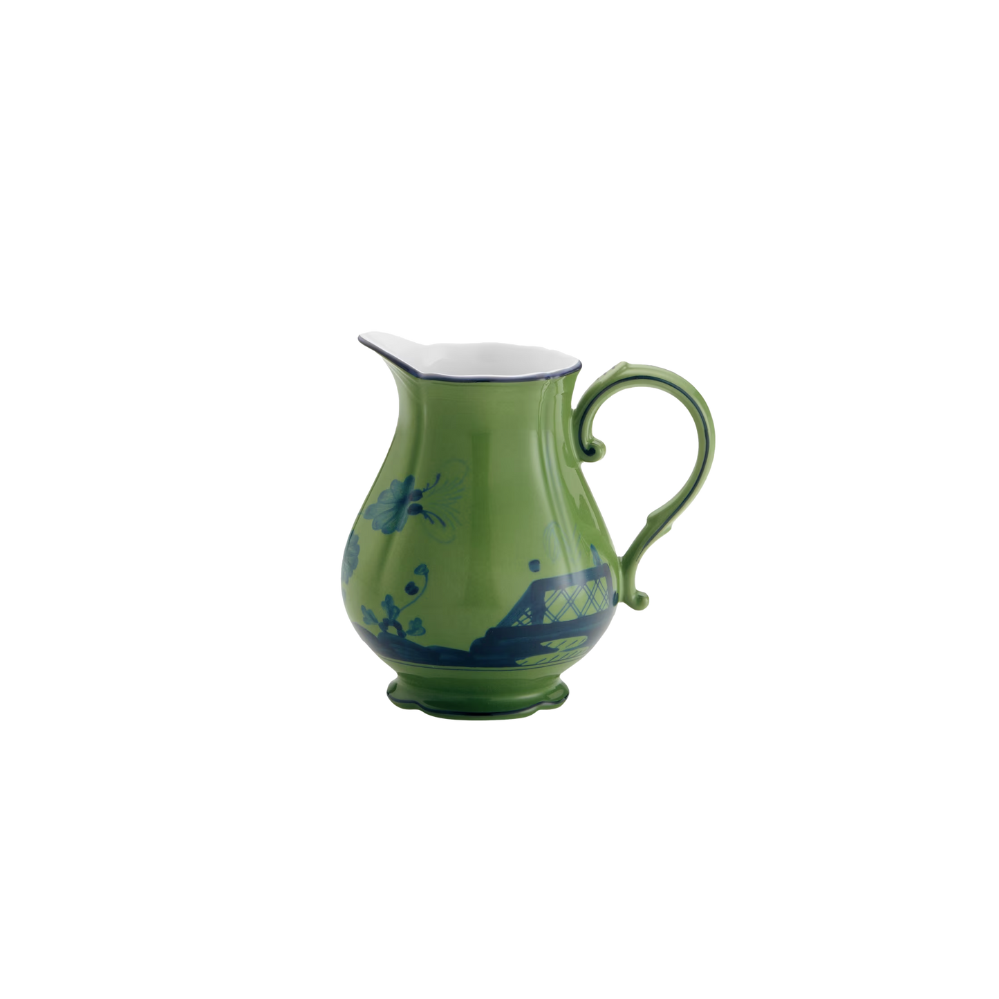 Ginori 1735 Oriente Italiano Malachite Milk Pitcher | 9.5oz