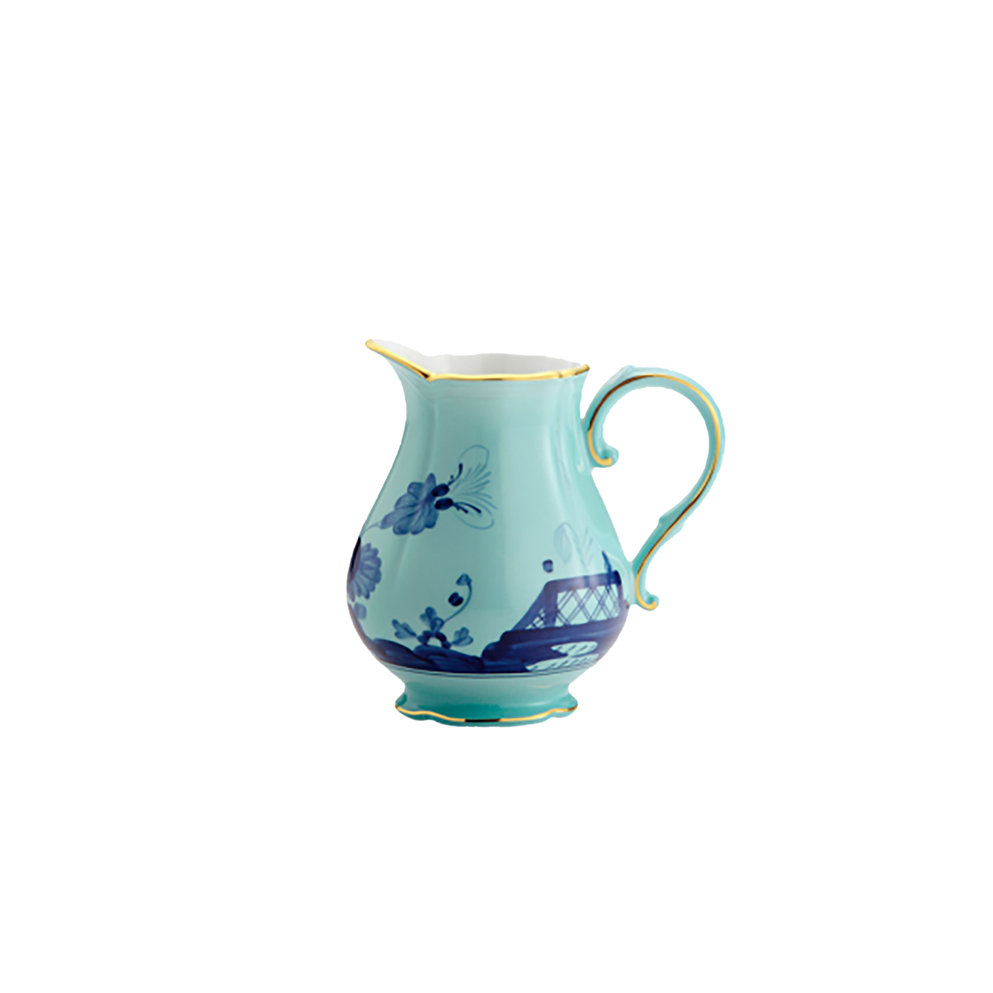 Ginori 1735 Oriente Italiano Iris Small Milk Pitcher | 4.5in