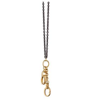 Design Your Own Steel Charm Chain Necklace18"