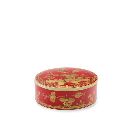 Ginori 1735 Oriente Italiano Trinket Box| Rubrum 5in