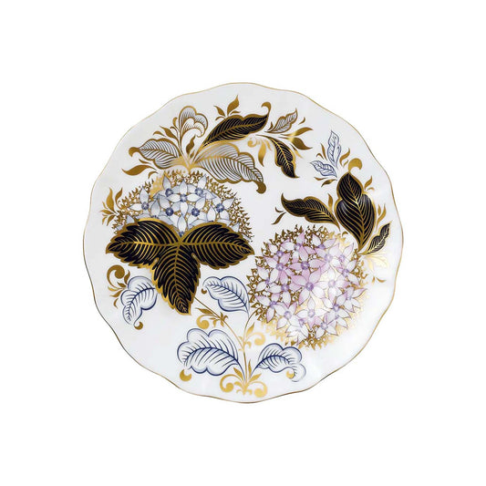 Royal Crown Derby Seasons Accent Plate | 8in Midwinter Blue