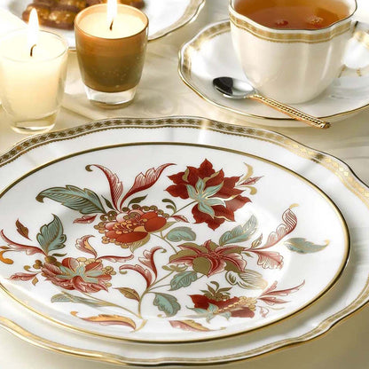 Royal Crown Derby Seasons Accent Plates| 8in Autumn Gold