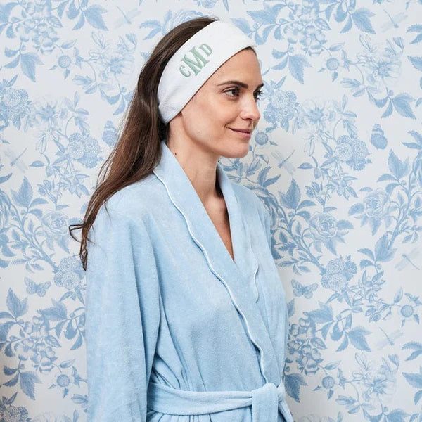 Weezie Towels Luxury Spa Headband | White