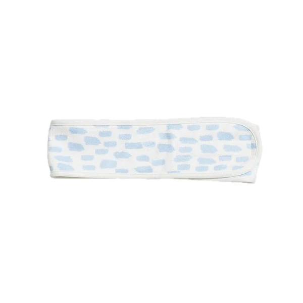 Weezie Towels Luxury Spa Headband | Blue Millie Pattern