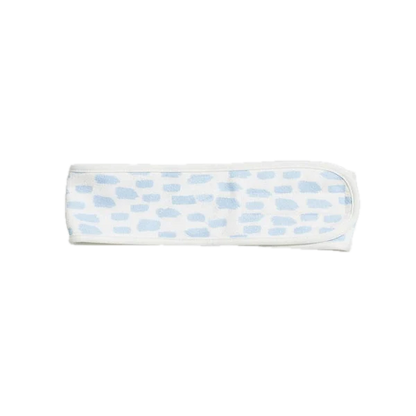 Weezie Towels Luxury Spa Headband | Blue Millie Pattern