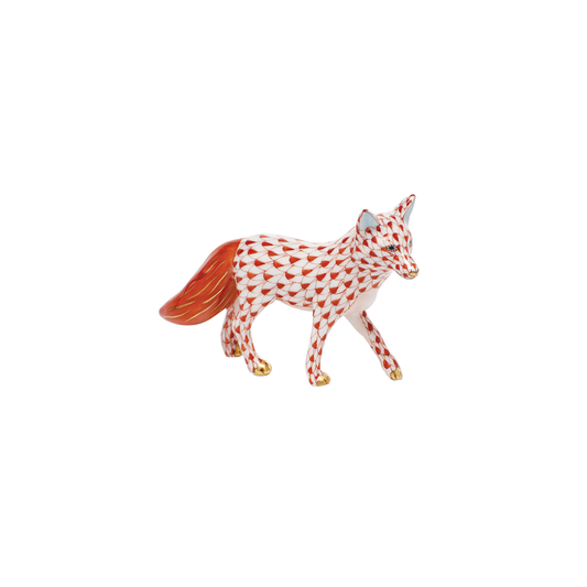 Herend Fox | 3.75in Rust