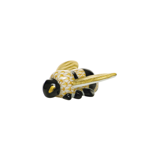 Herend Bumble Bee | 1.5in Butterscotch + Black