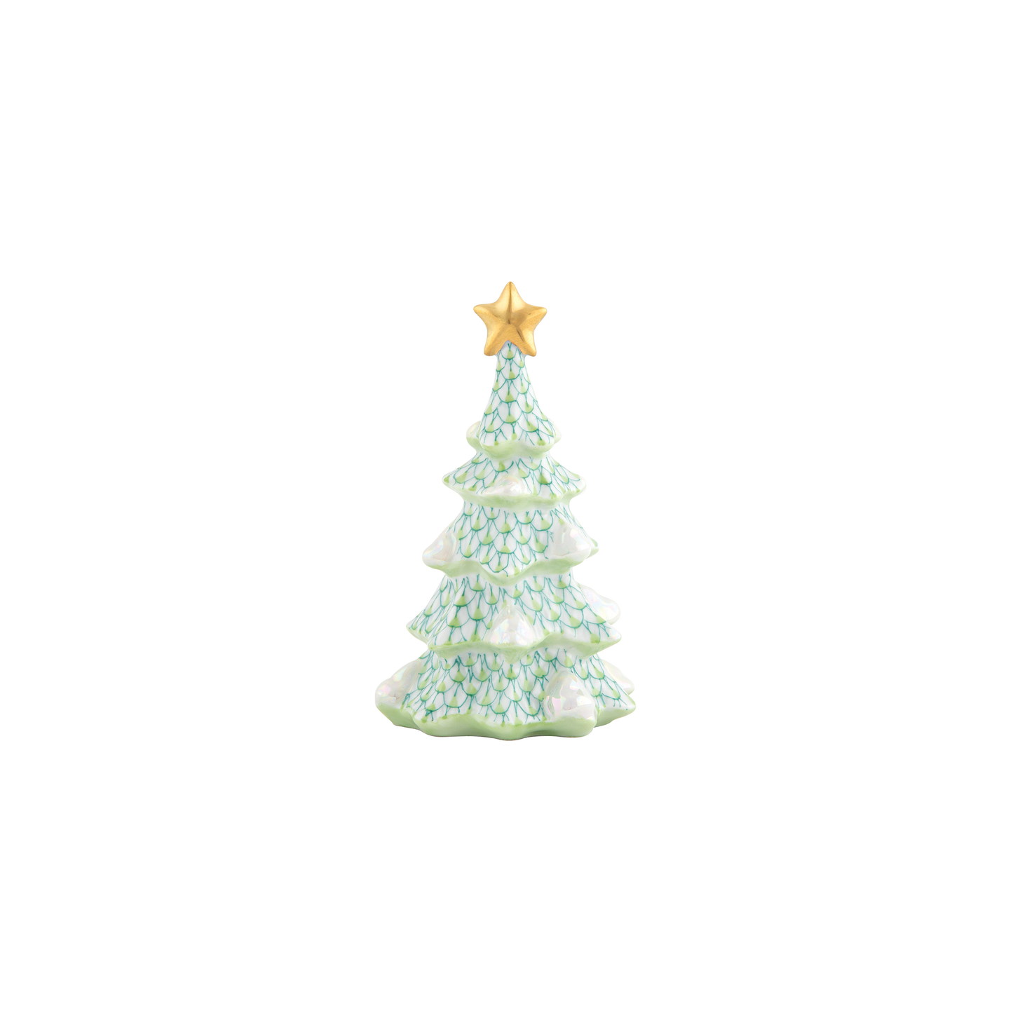 Herend Simple Christmas Tree | 2.25in Key Lime