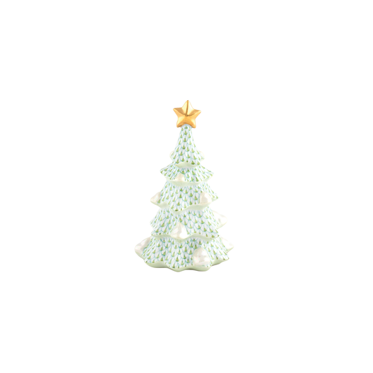 Herend Medium Christmas Tree | 3.25in Key Lime
