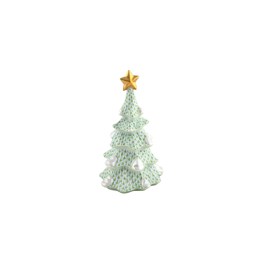 Herend Large Christmas Tree | 5in Key Lime
