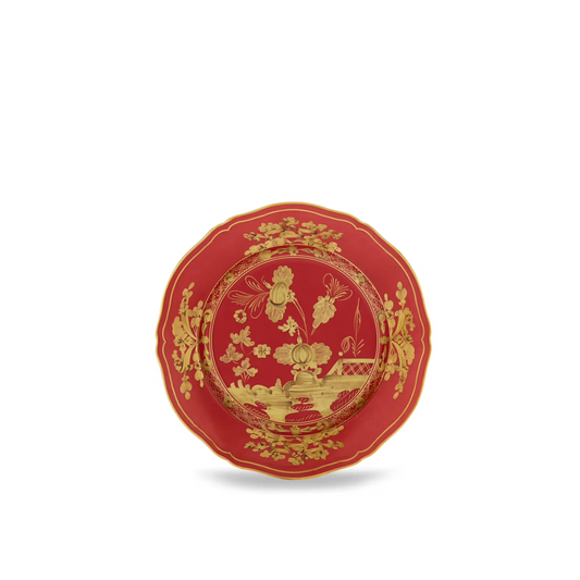 Ginori 1735 Oriente Italiano Salad Dessert Plate | Rubrum 8.25in