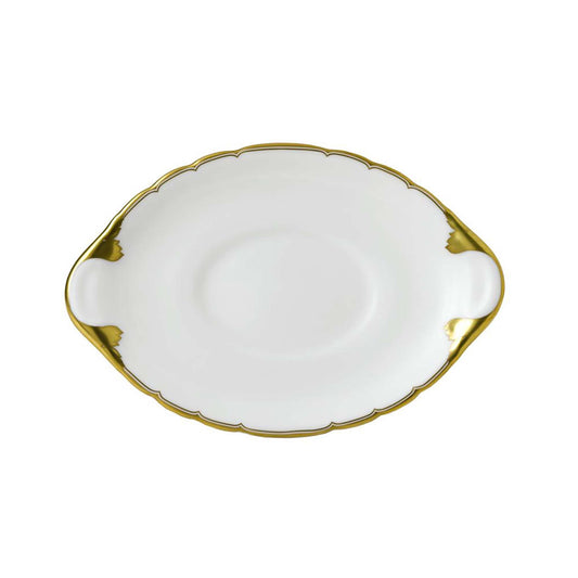 Royal Crown Derby Chelsea Duet Sauce Boat Stand | 8.5in