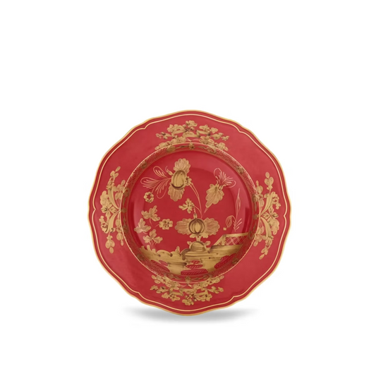 Ginori 1735 Oriente Italiano Soup Plate | Rubrum 9.5in