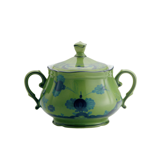 Ginori 1735 Oriente Italiano Malachite Sugar Bowl | 9.5oz