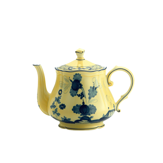 Ginori 1735 Oriente Italiano Citrino Teapot with Cover | 24oz