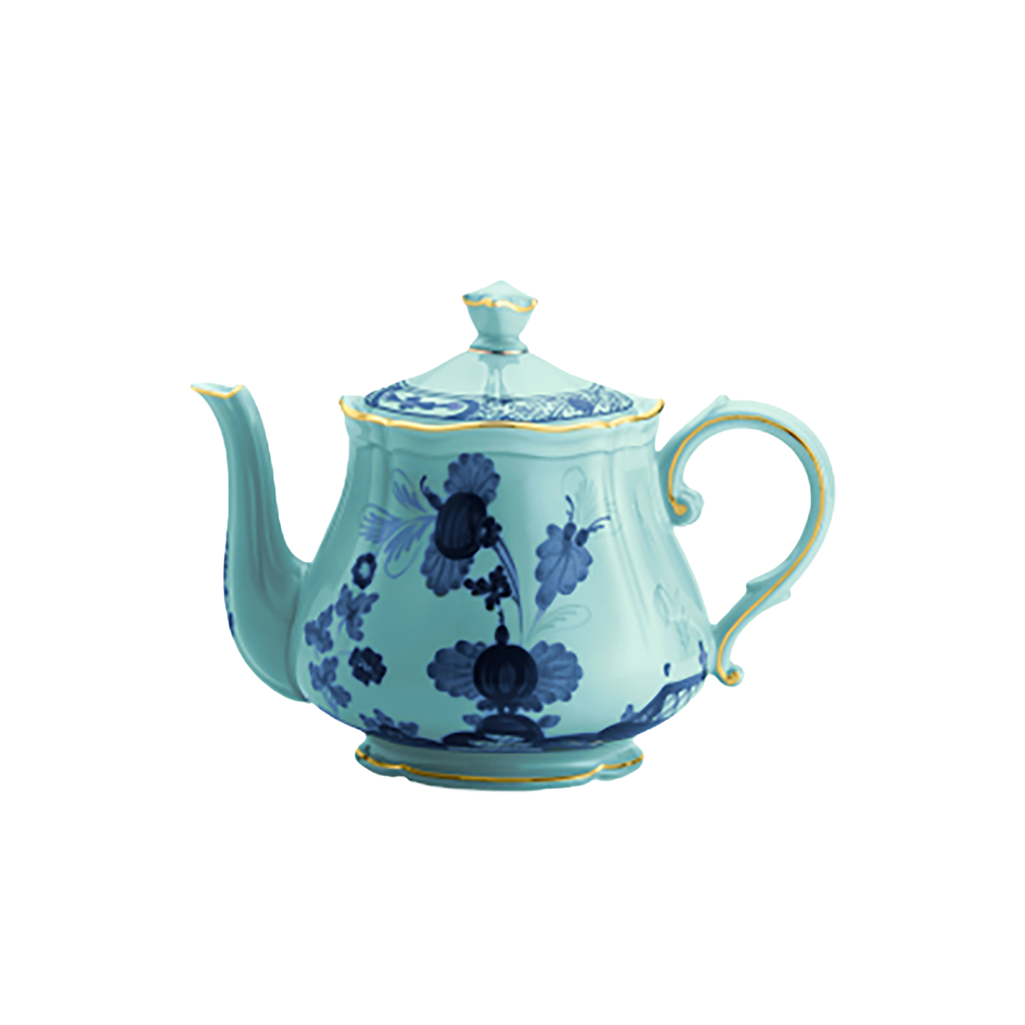 Ginori 1735 Oriente Italiano Iris Teapot with Cover | 24oz