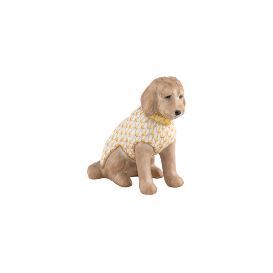 Herend Labradoodle | 3.25in Butterscotch