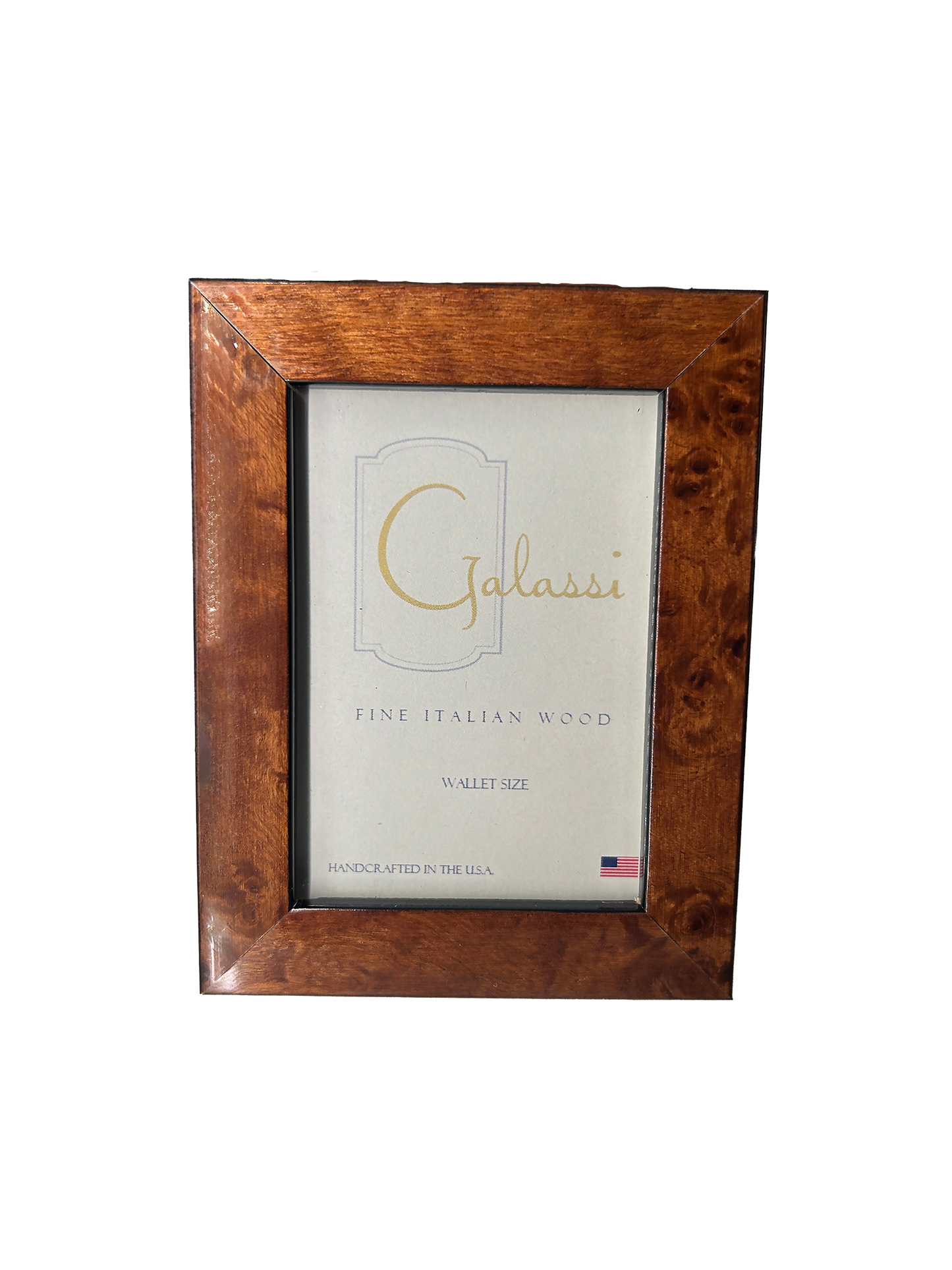 Chestnut Wallet Size Frame